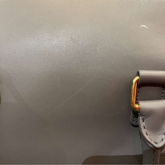 Saint Laurent Classic Duffle 6 Smooth Leather Zip Top Doctor Crossbody Tote Bag - Picture 10 of 16